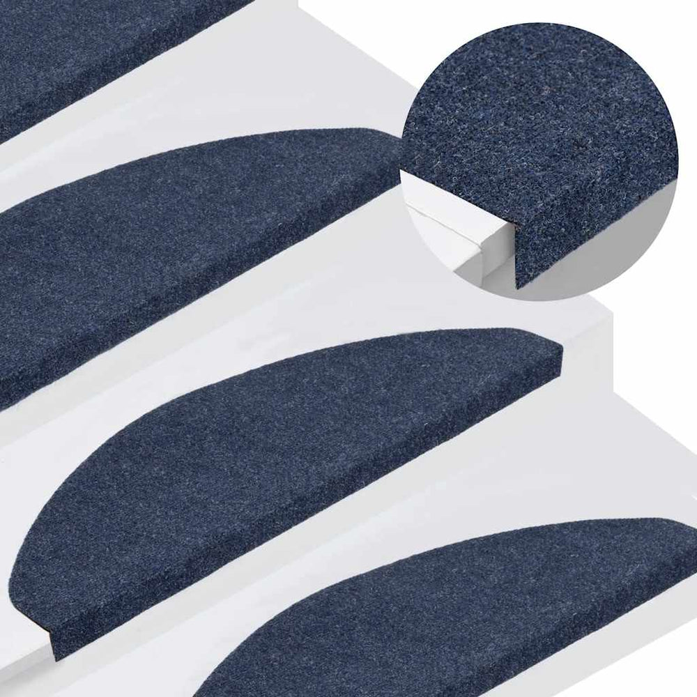 Selbstklebende Stufenmatten, 30er Set, Blau
