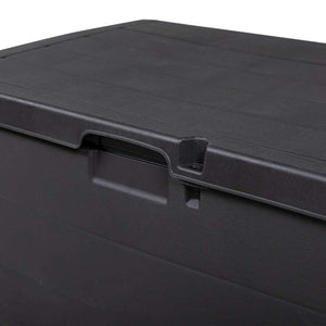 Garten Lagerbox Anthrazit Kunststoff 77,5 cm