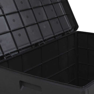 Garten Lagerbox Anthrazit Kunststoff 77,5 cm