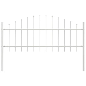 Gartenzaun Woerden Weiß, 6er-Set