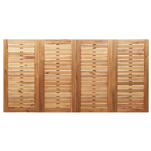 Akazie Massivholz Gartentisch Set 5-teilig