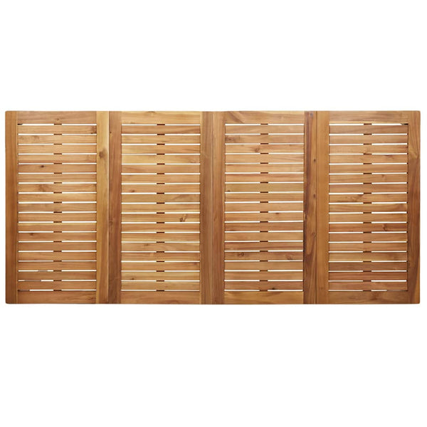 Teak Gartentisch Set 5-teilig Braun