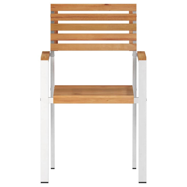 Teak Gartenstuhl 6er Set, geölt