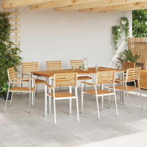 Teak Gartenstuhl 8er Set