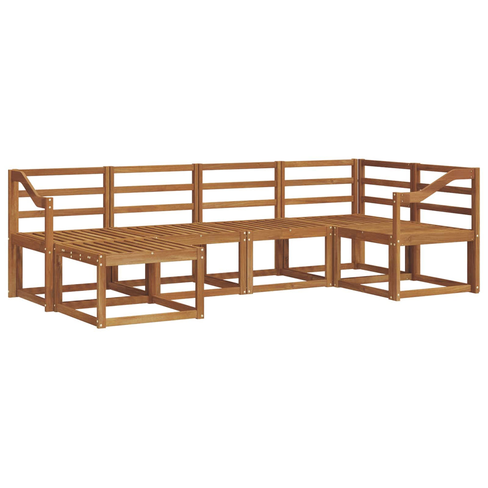 Outdoor Sofagarnitur 6-teilig Akazienholz