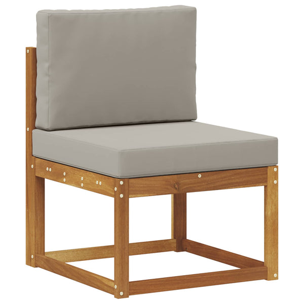 Outdoor Sofa Set 6-teilig Hellgrau