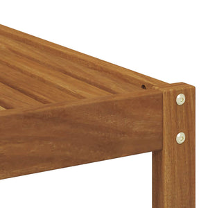 Outdoor Sofagarnitur 6-teilig Holz Natur