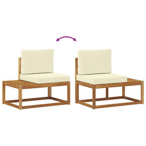 Outdoor Sofa Set mit Kissen, 5-teilig
