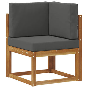 Outdoor Sofagarnitur mit Kissen, 11-teilig