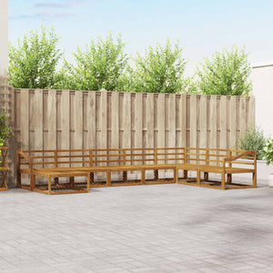 8-teilige Outdoor-Sofagarnitur Akazie Massivholz