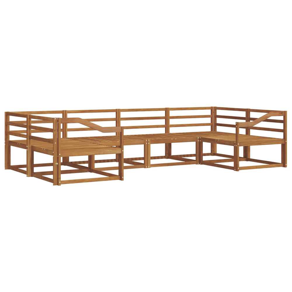 Outdoor Sofagarnitur Akazie Massivholz 6-teilig