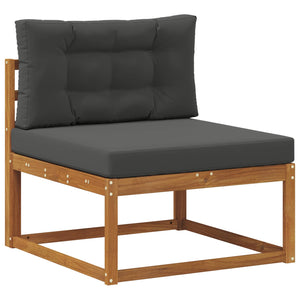 Outdoor Sofagarnitur mit Kissen, 6-teilig