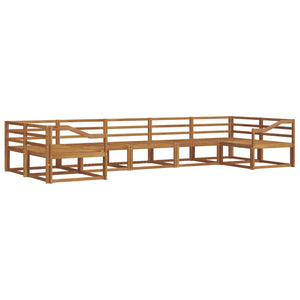 7-teilige Outdoor-Sofagarnitur aus Akazienholz