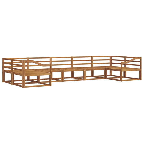 7-teilige Outdoor-Sofagarnitur aus Akazienholz