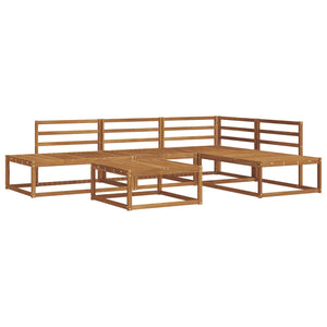 Outdoor Sofa Set Akazie Massivholz 5-teilig