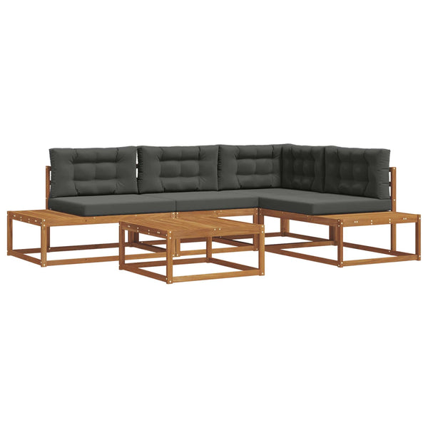 5-teilige Outdoor Sofagarnitur Akazie
