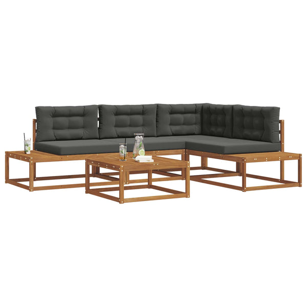 5-teilige Outdoor Sofagarnitur Akazie