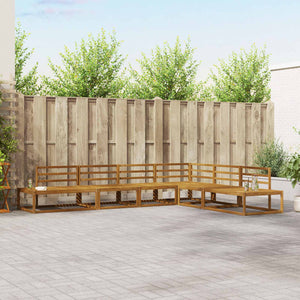 Outdoor Sofagarnitur Akazie Massivholz 6-teilig