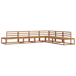 Outdoor Sofagarnitur Akazie Massivholz 6-teilig