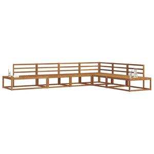 Outdoor Sofagarnitur Akazie Massivholz 6-teilig