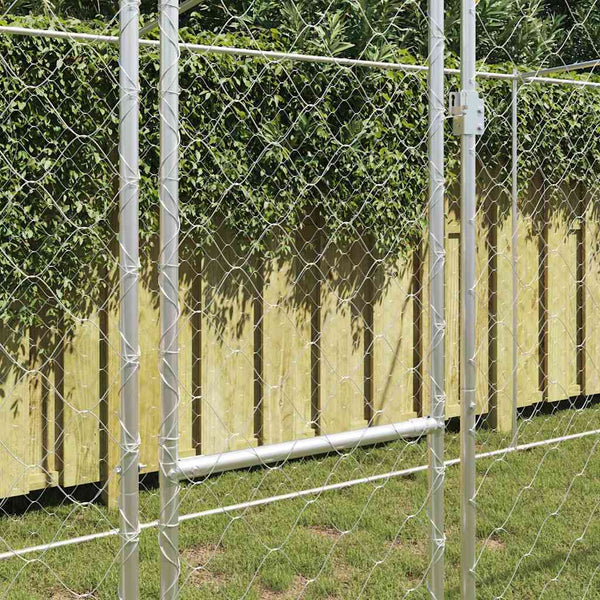 Hundekäfig Silber Verzinkt 800x200x200cm