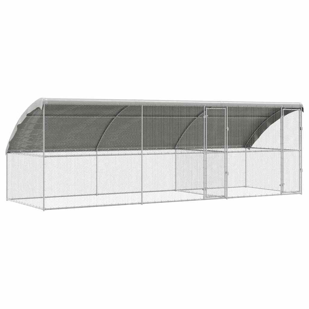 Hühnerkäfig 3er Set, Verzinkt, 600cm