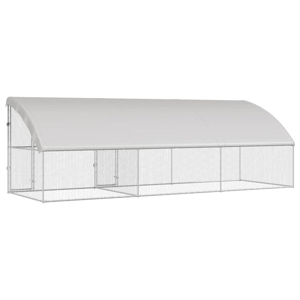 Hühnerkäfig 3er Set, Verzinkt, 600cm
