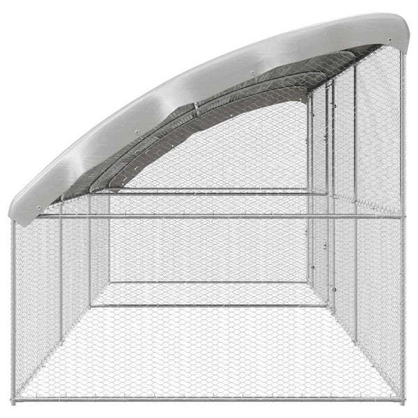 Hühnerkäfig 3er Set, Verzinkt, 600cm