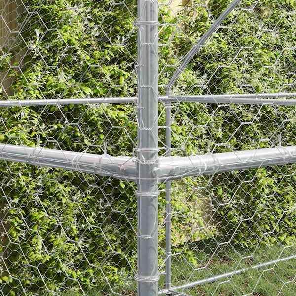 Hundekäfig 3er Set, Verzinkter Stahl 6x2x2m