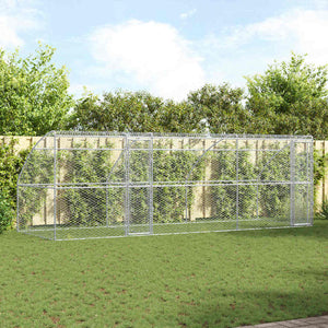 Hundekäfig 3er Set, Verzinkter Stahl 6x2x2m