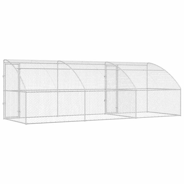 Hundekäfig 3er Set, Verzinkter Stahl 6x2x2m