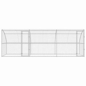 Hundekäfig 3er Set, Verzinkter Stahl 6x2x2m