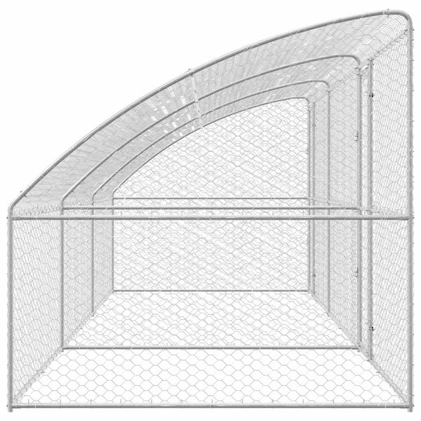 Hundekäfig 3er Set, Verzinkter Stahl 6x2x2m
