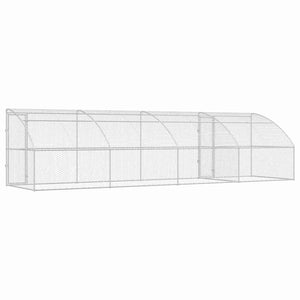 Hundekäfig 8x2x2m Verzinkt