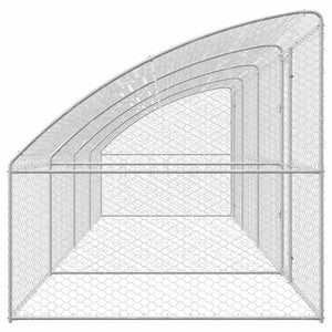Hundekäfig 8x2x2m Verzinkt