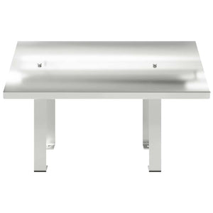 Edelstahl Kaminhaube Silber 50x60cm