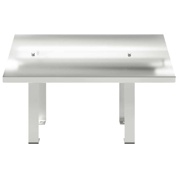 Edelstahl Kaminhaube Silber 50x60cm