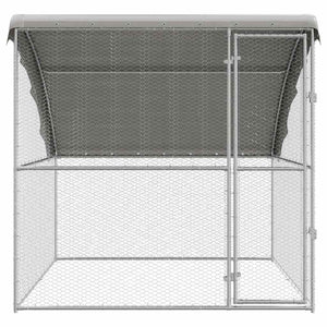 Hühnerkäfig Silber 2x2x2m Verzinkt