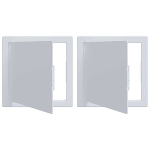 Zugangspaneel Weiß 15x15cm (2er-Set)