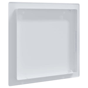 Zugangspanels 2er Set Weiß 20x20 cm
