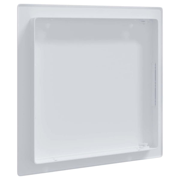 Zugangspanels 2er Set Weiß 20x20 cm