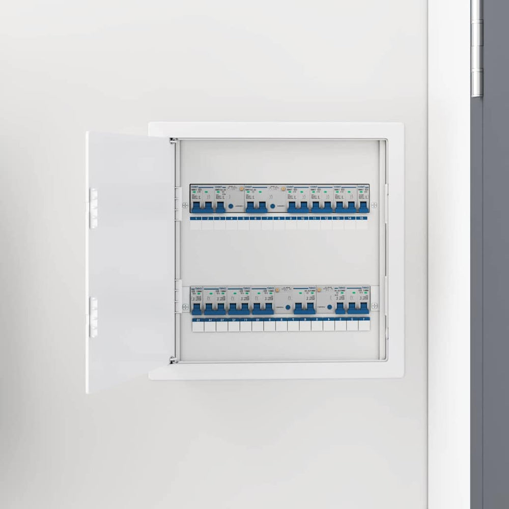 vidaXL Panneaux d'accès blancs 30 x 30 cm plastique ABS