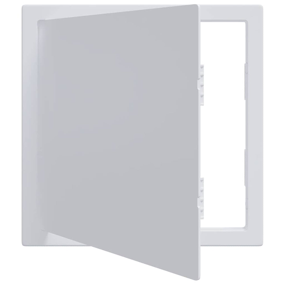 vidaXL Panneaux d'accès blancs 30 x 30 cm plastique ABS