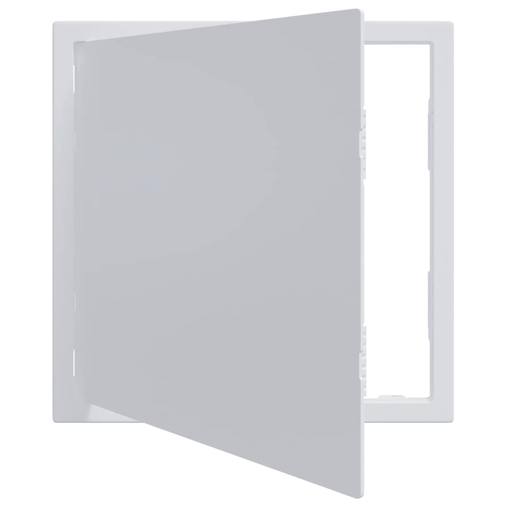 vidaXL Panneaux d'accès Blanc 40 x 40 cm Plastique ABS