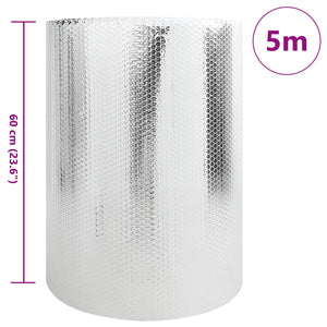 Heizkörper Reflektorfolie Silber 5x0,6m