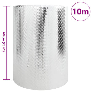Heizkörper Reflektorfolie Silber 10x0,6m
