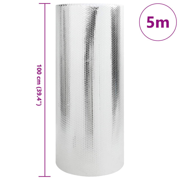 Heizkörper Reflektorfolie Silber 5x1m