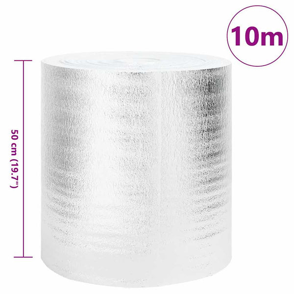 Heizkörper Reflektorfolie Silber 10x0,5m