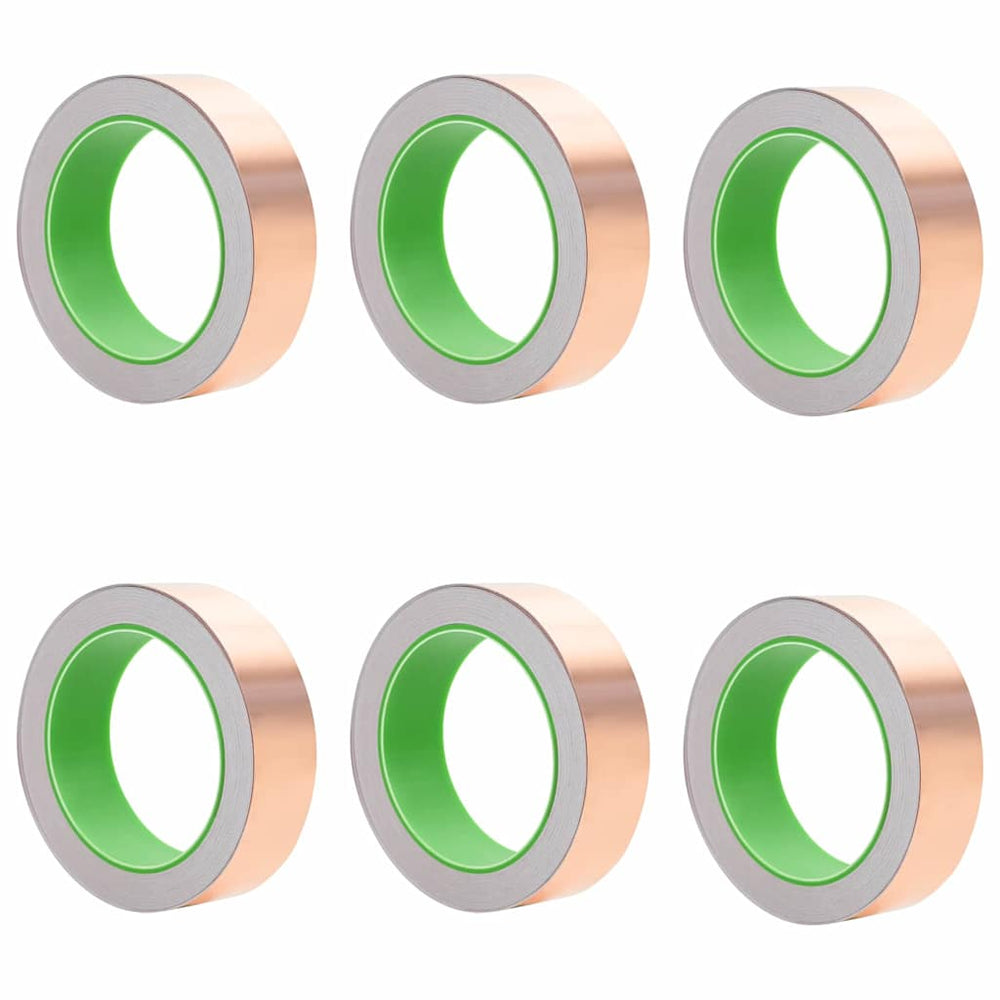 Kupferband 6er-Set, 2000 x 3 cm