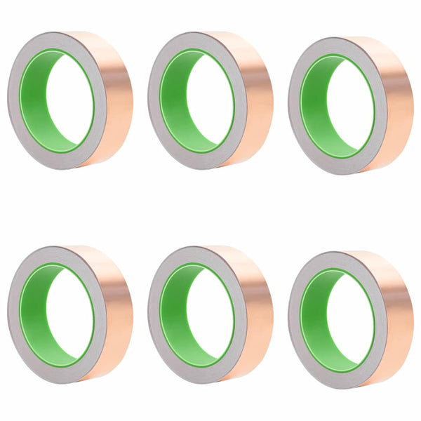 Kupferband 6er-Set, 2000 x 3 cm